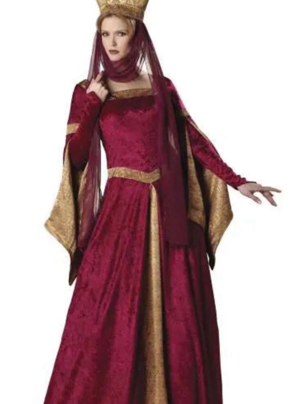 Incharacter Women’s Maid Marian Complete Medieval Costume Sz M (8-10)